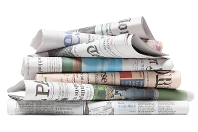 picture of a pile of newspapers